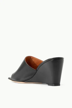 Platforms & Wedges<STAUD BLAIR WEDGE   BLACK