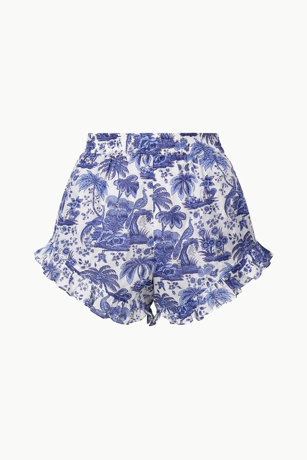 Cover-Ups<STAUD BOYANA SHORT BLUE TOILE BLUETOILE