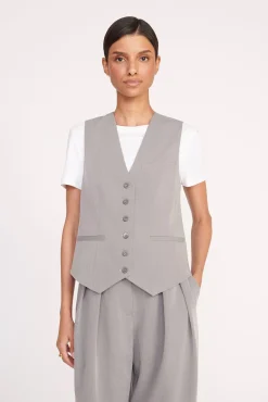 Best Sellers|Essentials<STAUD BRETT VEST  HEATHER GREY HEATHERGREY
