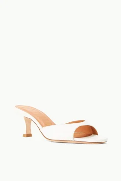 The Evening Edit|Mules & Flats<STAUD BRIGITTE MULE PAPER