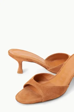 Mules & Flats<STAUD BRIGITTE MULE  TAN SUEDE TANSUEDE