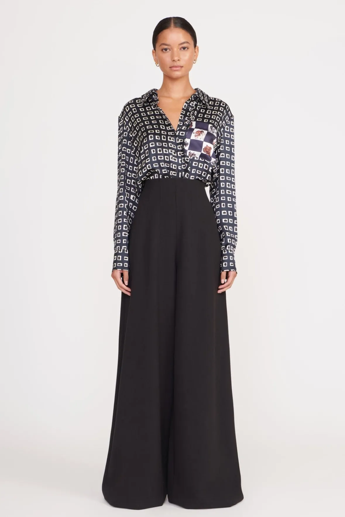 Pants & Shorts<STAUD CALEB PANT BLACK