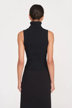 Essentials|Tops<STAUD CALLUM TOP BLACK