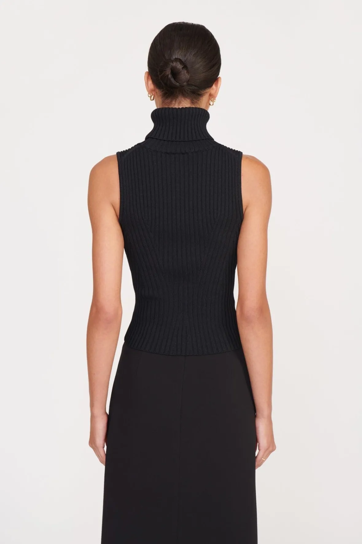 Essentials|Tops<STAUD CALLUM TOP BLACK