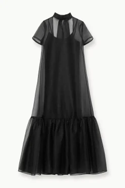 Best Sellers|Dresses<STAUD CALLUNA DRESS   BLACK
