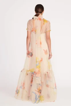 Best Sellers|The Evening Edit<STAUD CALLUNA DRESS  FIRST BLOOM DAY FIRSTBLOOMDAY