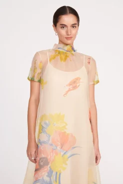 Best Sellers|The Evening Edit<STAUD CALLUNA DRESS  FIRST BLOOM DAY FIRSTBLOOMDAY