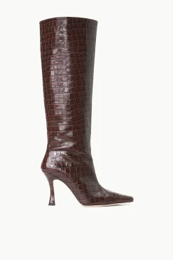 The Boot Shop<STAUD CAMI BOOT ESPRESSO CROC EMBOSSED ESPRESSOCROCEMBOSSED