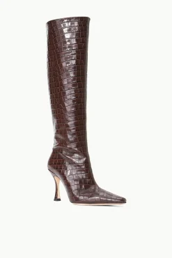 The Boot Shop<STAUD CAMI BOOT  ESPRESSO CROC EMBOSSED ESPRESSOCROCEMBOSSED