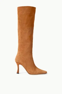 Boots|The Boot Shop<STAUD CAMI BOOT TAN SUEDE TANSUEDE