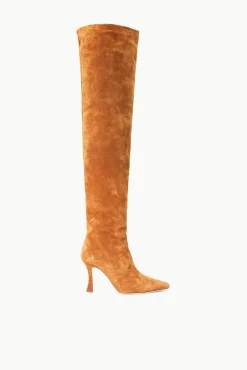 The Boot Shop<STAUD CAMI OVER THE KNEE BOOT TAN SUEDE TANSUEDE