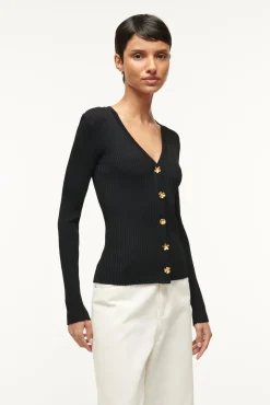 Knits<STAUD CARGO SWEATER   BLACK