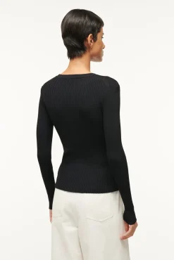 Knits<STAUD CARGO SWEATER BLACK