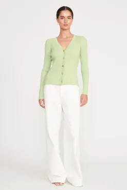 Knits<STAUD CARGO SWEATER   MATCHA