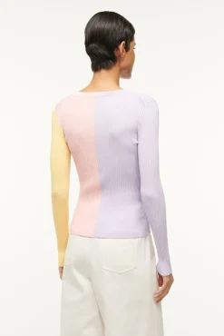 Knits<STAUD CARGO SWEATER  PINK SHERBET PINKSHERBET