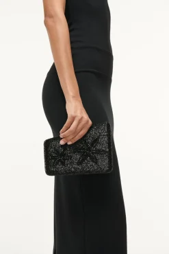 Clutches|Beaded<STAUD CARMELLA BEADED CLUTCH  BLACK STARFISH BLACKSTARFISH