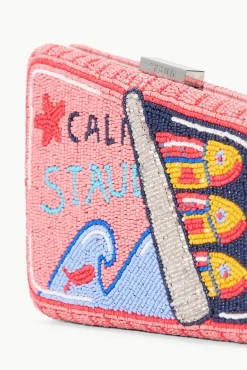 The Evening Edit|Beaded<STAUD CARMELLA BEADED CLUTCH  INES PINK STAUDINESPINK