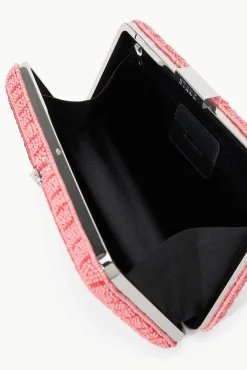 The Evening Edit|Beaded<STAUD CARMELLA BEADED CLUTCH  INES PINK STAUDINESPINK