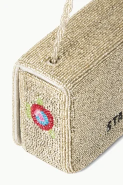 Clutches|Beaded<STAUD CARMEN BEADED BOX BAG DIAMOND ROSE DIAMONDROSE