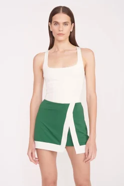 STAUD Court<STAUD CARRY TOP   IVORY
