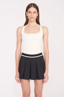 STAUD Court<STAUD CARRY TOP   IVORY