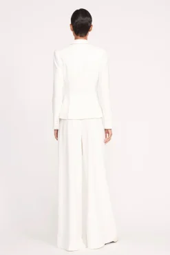 Outerwear & Jackets<STAUD CARSON BLAZER IVORY