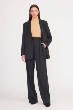 Spring Suiting|Essentials<STAUD CITY BLAZER BLACK