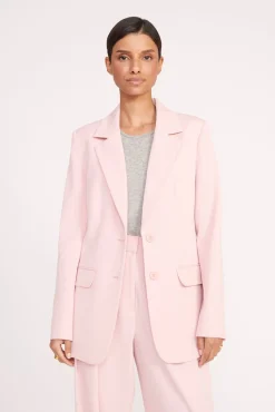 Best Sellers|Essentials<STAUD CITY BLAZER  CHERRY BLOSSOM SUITING CHERRYBLOSSOM