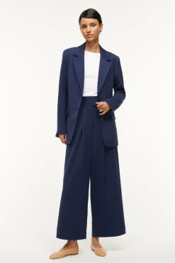 Spring Suiting|Essentials<STAUD CITY BLAZER NAVY