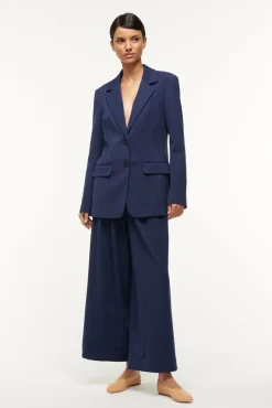 Spring Suiting|Essentials<STAUD CITY BLAZER NAVY