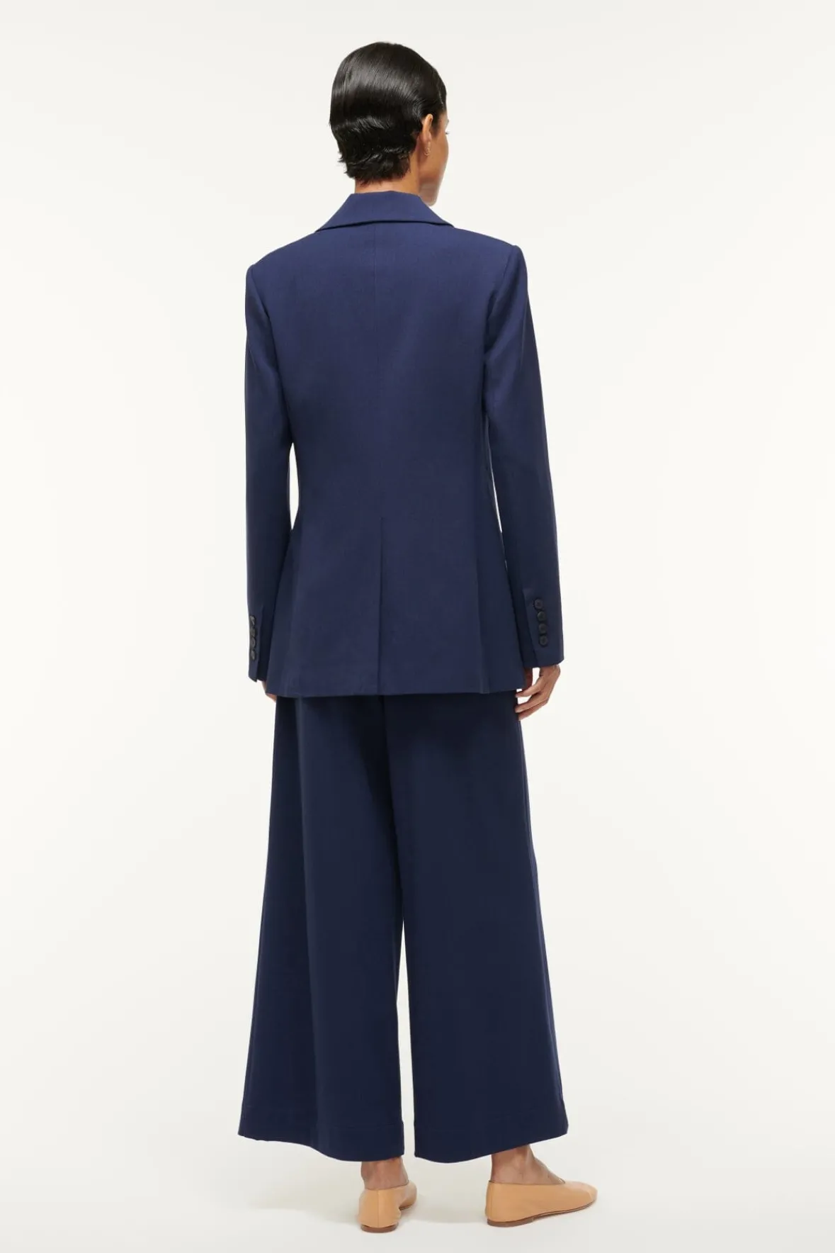 Spring Suiting|Essentials<STAUD CITY BLAZER NAVY