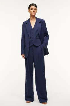 Spring Suiting|Essentials<STAUD CITY BLAZER NAVY
