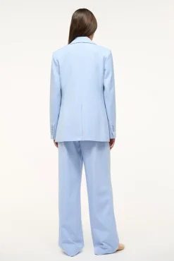 Outerwear & Jackets|Spring Suiting<STAUD CITY BLAZER PERIWINKLE