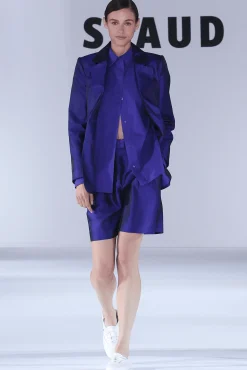 Outerwear & Jackets|The Evening Edit<STAUD CITY BLAZER   VIOLET