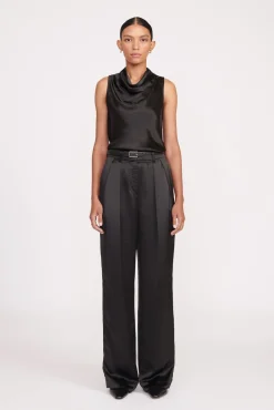 Belts<STAUD CLASSIC BELT   BLACK