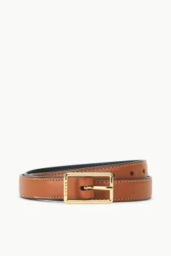 Belts<STAUD CLASSIC BELT   TAN