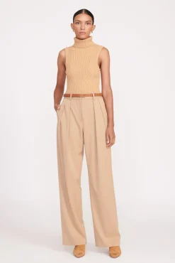 Belts<STAUD CLASSIC BELT   TAN