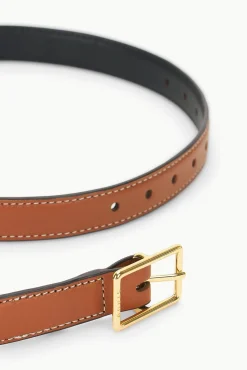 Belts<STAUD CLASSIC BELT   TAN