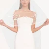 STAUD Bride<STAUD CUSTOM EMBROIDERED INITIALS VEIL