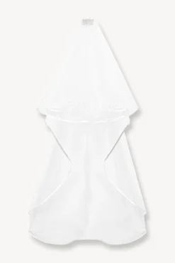 STAUD Bride<STAUD CUSTOM EMBROIDERED INITIALS VEIL