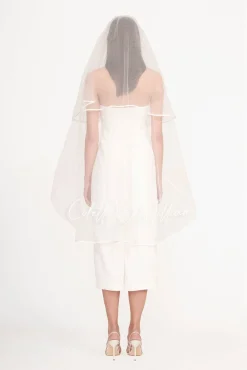 STAUD Bride<STAUD CUSTOM EMBROIDERED VEIL