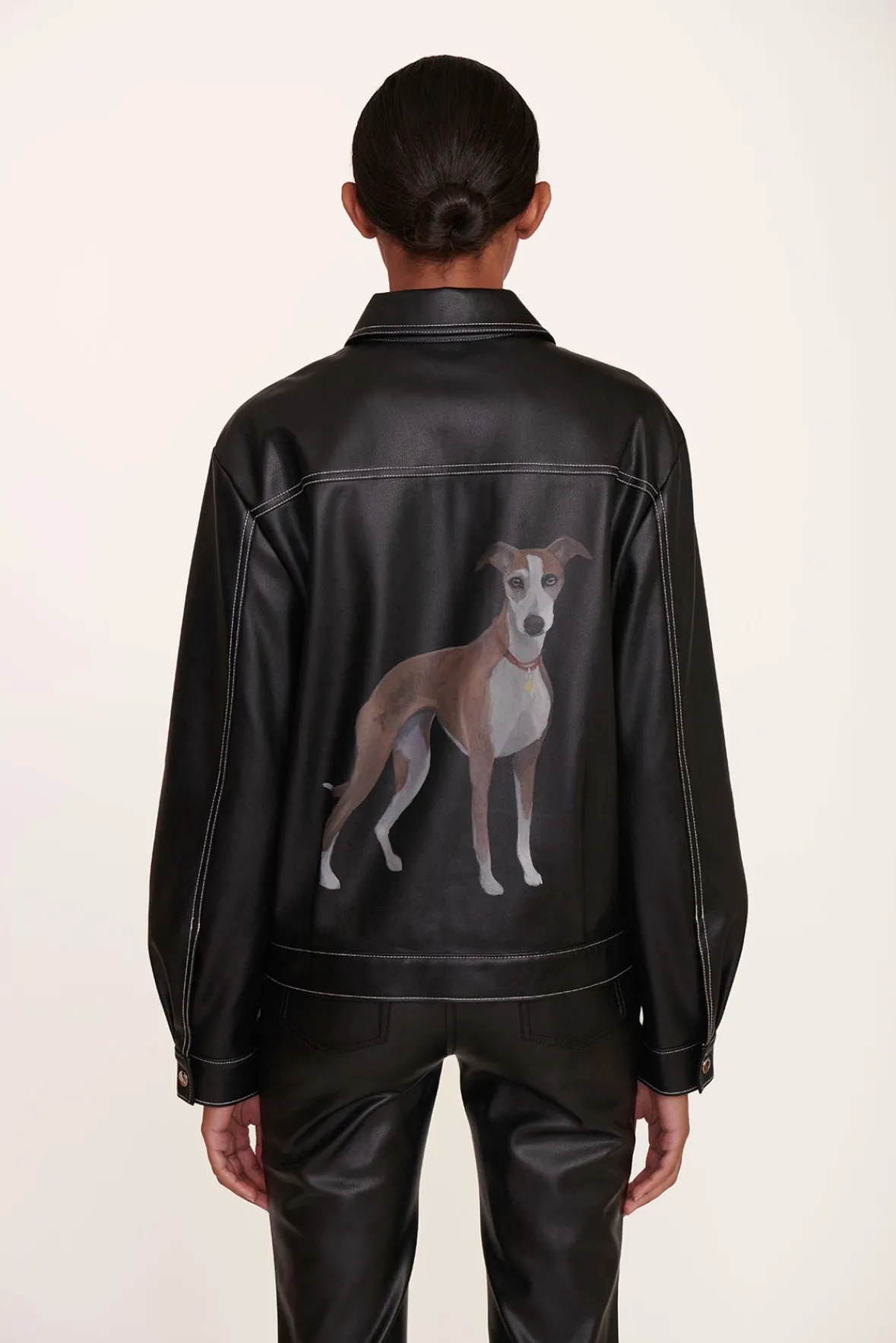 Pet Ready To Wear|Outerwear & Jackets<STAUD CUSTOM RYAN JACKET BLACK