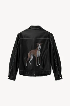 Pet Ready To Wear|Outerwear & Jackets<STAUD CUSTOM RYAN JACKET   BLACK