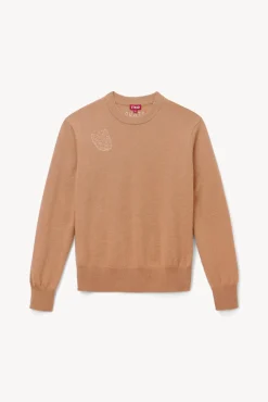 Pet Sweats & Knits<STAUD CUSTOM x C.BONZ CASHMERE SWEATER   CAMEL