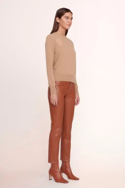 Pet Sweats & Knits<STAUD CUSTOM x C.BONZ CASHMERE SWEATER   CAMEL