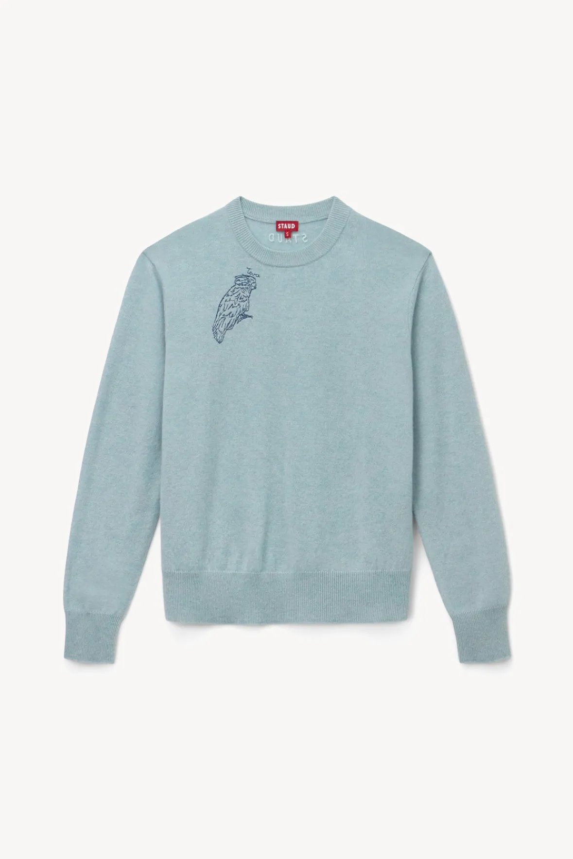 Pet Sweats & Knits<STAUD CUSTOM x C.BONZ CASHMERE SWEATER LIGHT BLUE LIGHTBLUE