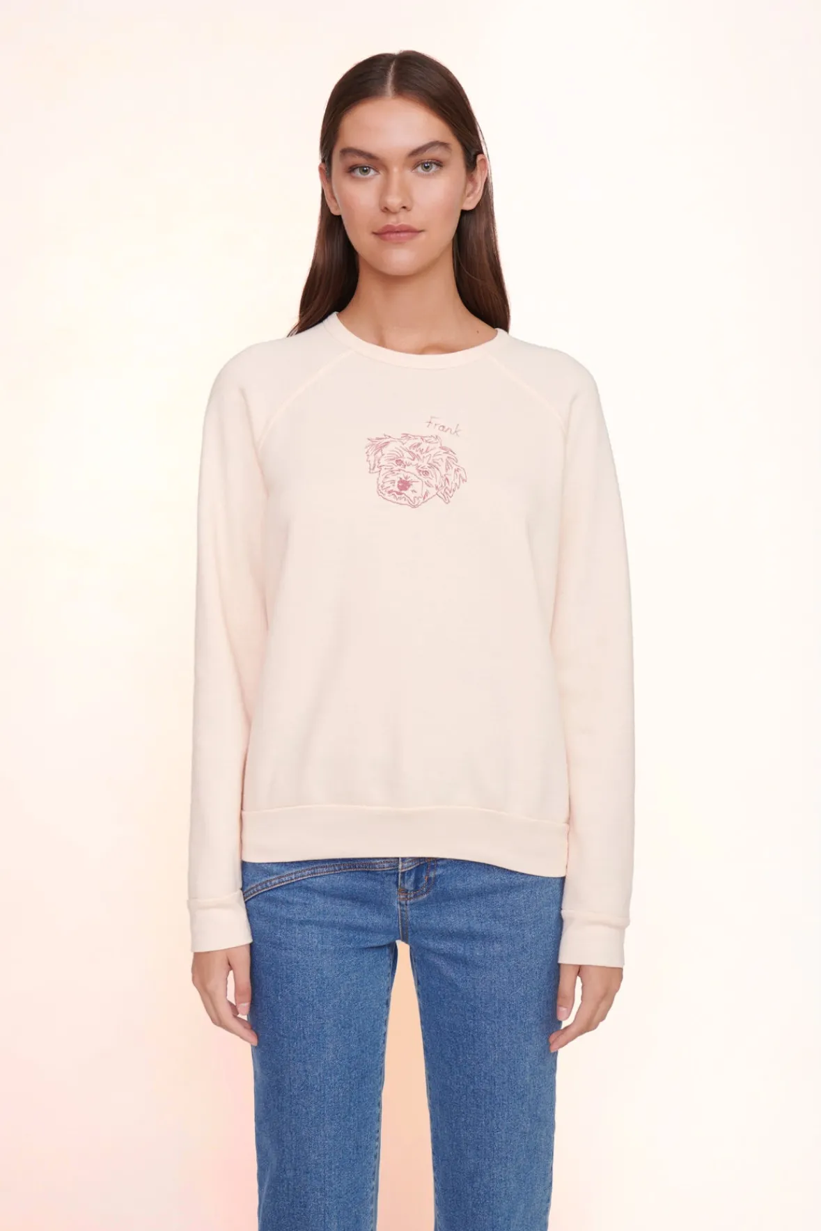 Pet Sweats & Knits<STAUD CUSTOM x C.BONZ SWEATSHIRT PINK