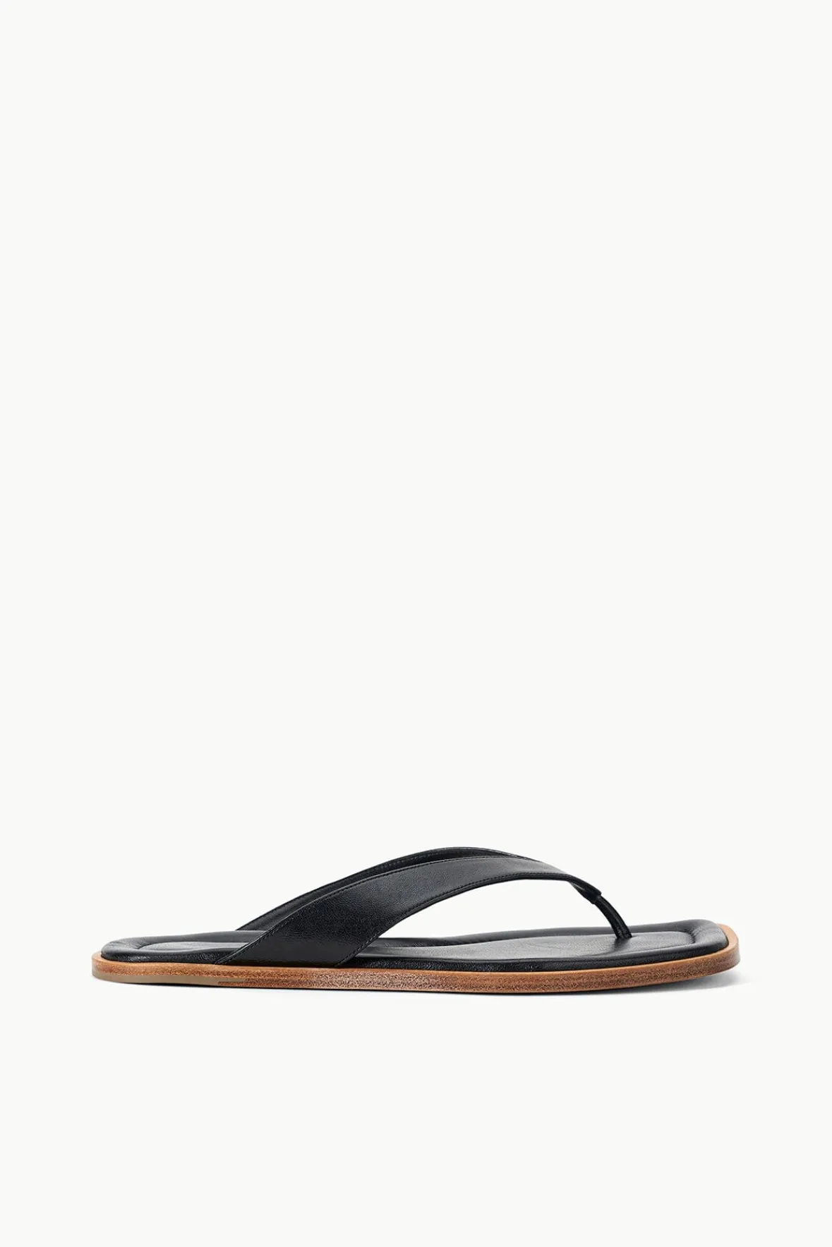 The Dante Thong|Spring Slides<STAUD DANTE THONG SLIDE BLACK
