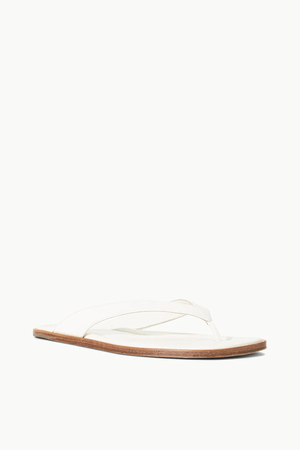 The Dante Thong|Sandals<STAUD DANTE THONG SLIDE PAPER