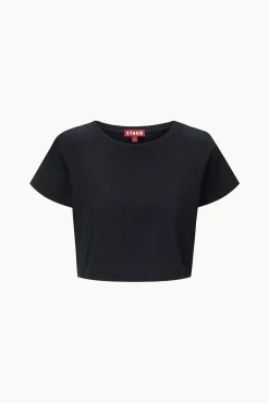 Spring Suiting|Essentials<STAUD DEAN T-SHIRT BLACK